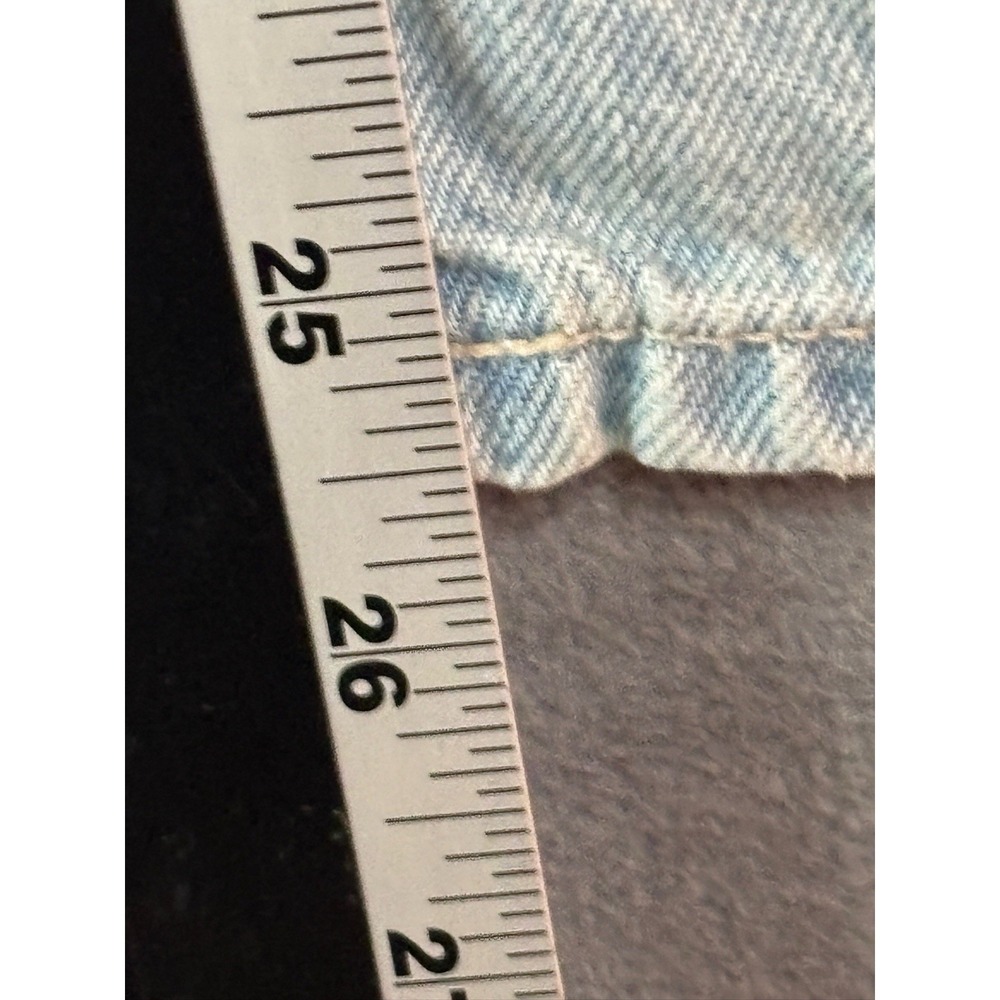 Veronica Beard Blake Crop Straight High Rise Jeans Aire Wash Blue Size 28 - Picture 6 of 10